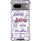 NBA LA Lakers Historic Blast Google Pixel 7a Clear Case